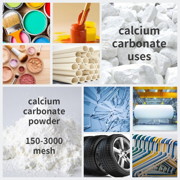 calcium carbonate uses
